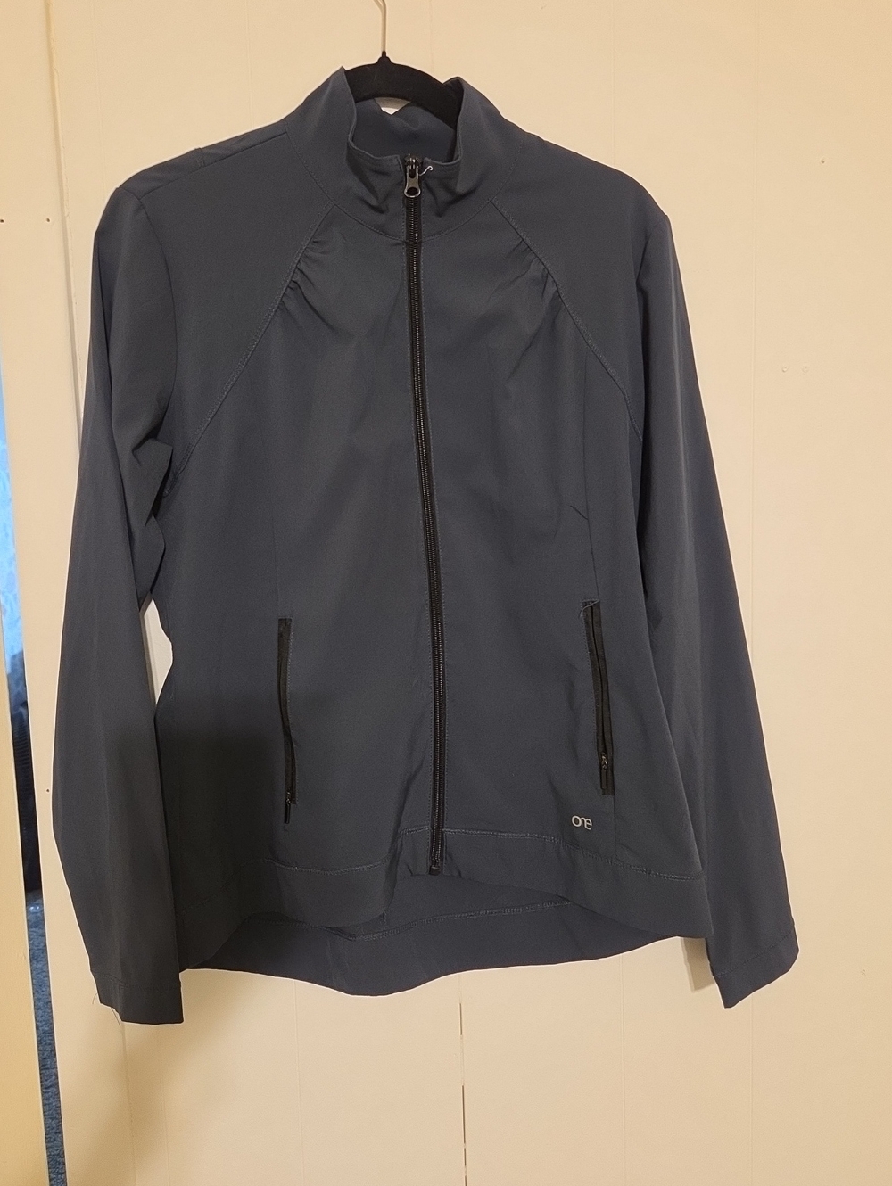 Women's Navy Blue Barco One Zip Up Athletic Jacket
